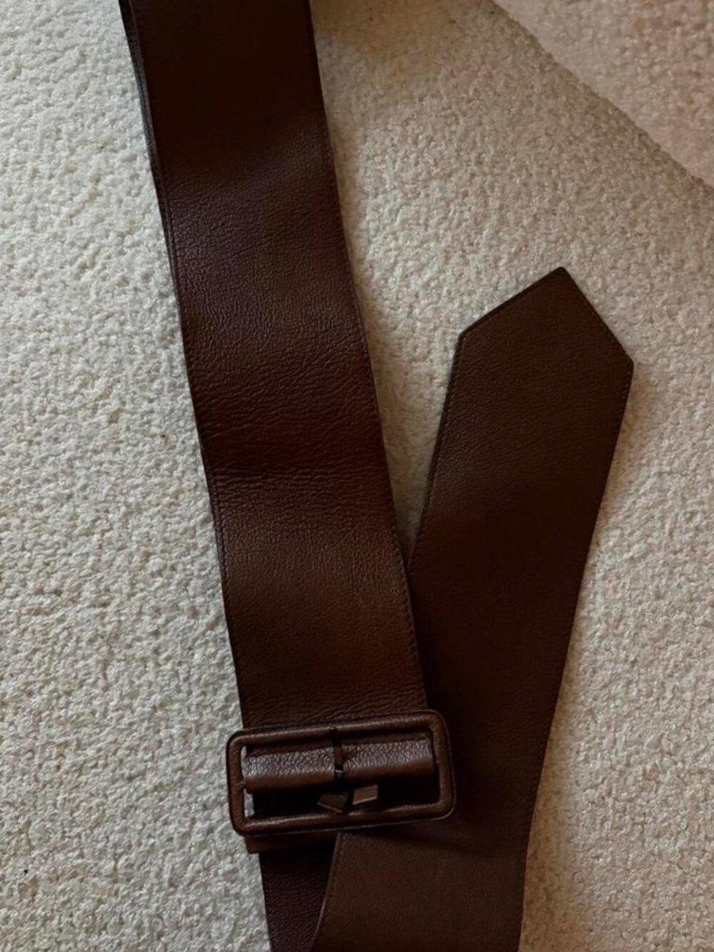 Genuine leather PRADA belt, excellent condition, like new